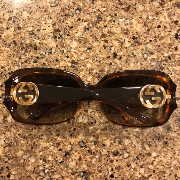 SOLD!!!! Brown Gucci Sunglasses! - Picture 1 of 5
